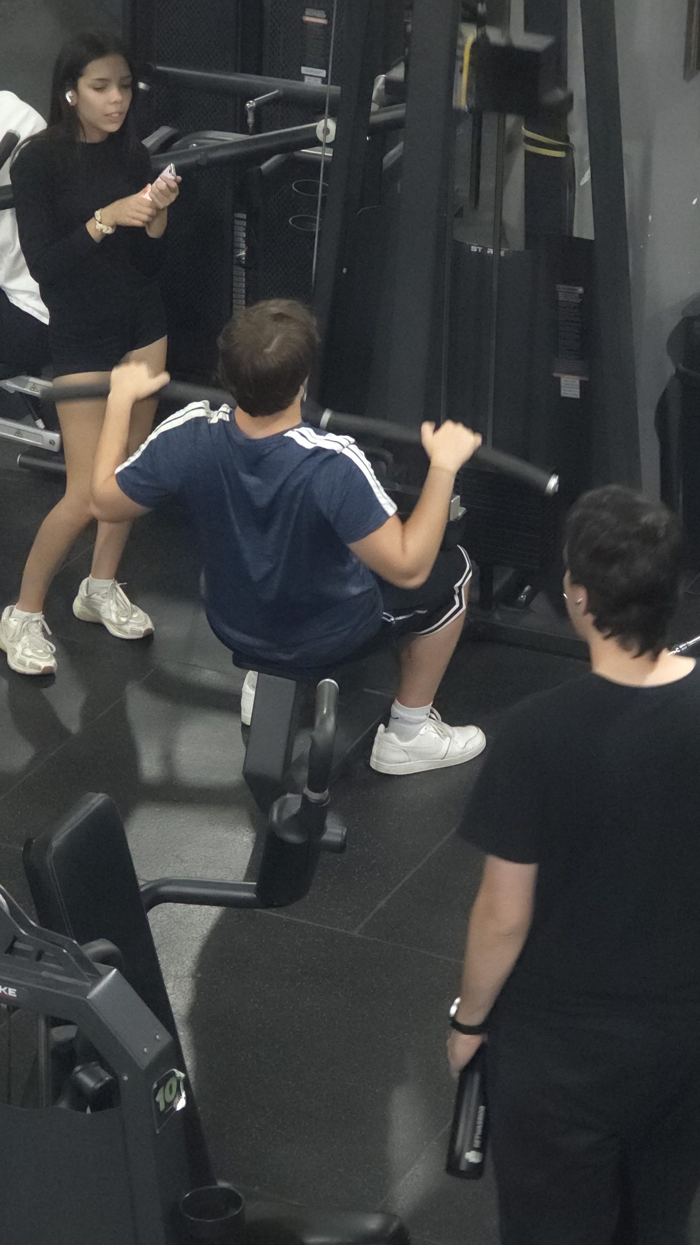 Socio entrenando