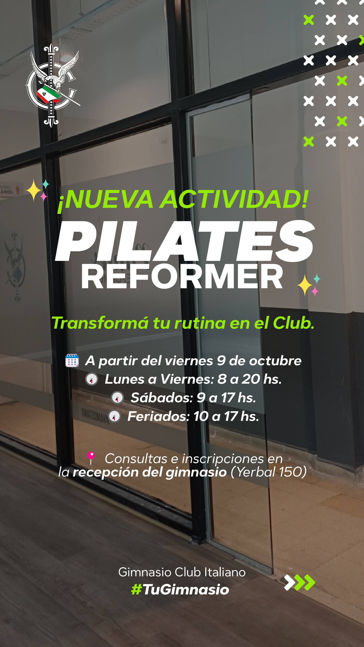 Pilates Reformer - Gimnasio Club Italiano